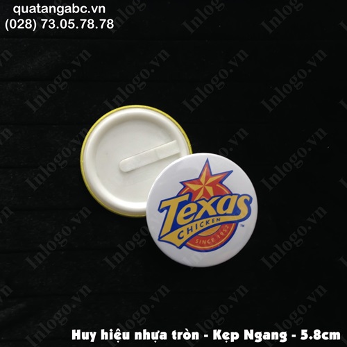 Huy hiệu nhựa 2.5cm huy hieu nhua 2.5cm