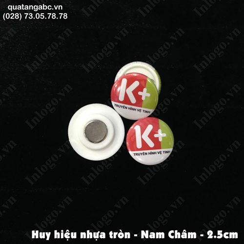 Huy hiệu nhựa 2.5cm huy hieu nhua 2.5cm