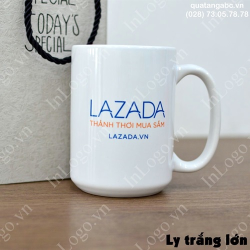 Ly Sứ trắng lớn ly su trắng lớn