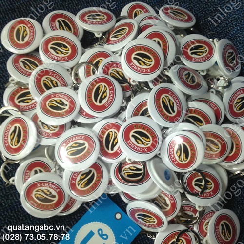 In móc khóa huy hiệu in moc khoa huy hieu
