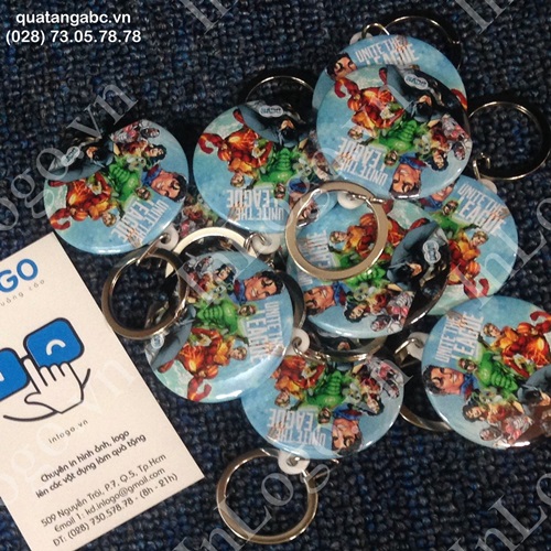 In móc khóa huy hiệu in moc khoa huy hieu
