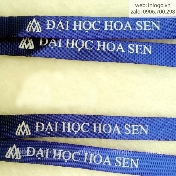 Sản xuất dây đeo thẻ sinh viên giá rẻ tại HCM